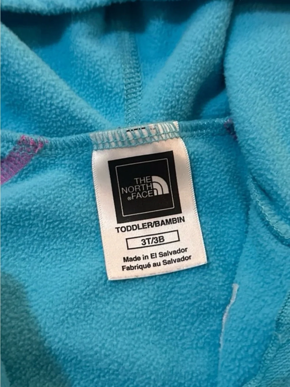 North Face Fleece Jacket Girls 3T